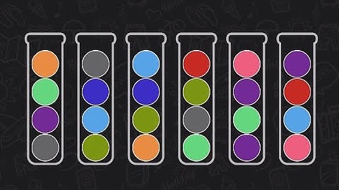 Ball Sort Puzzle Level 46 Solution