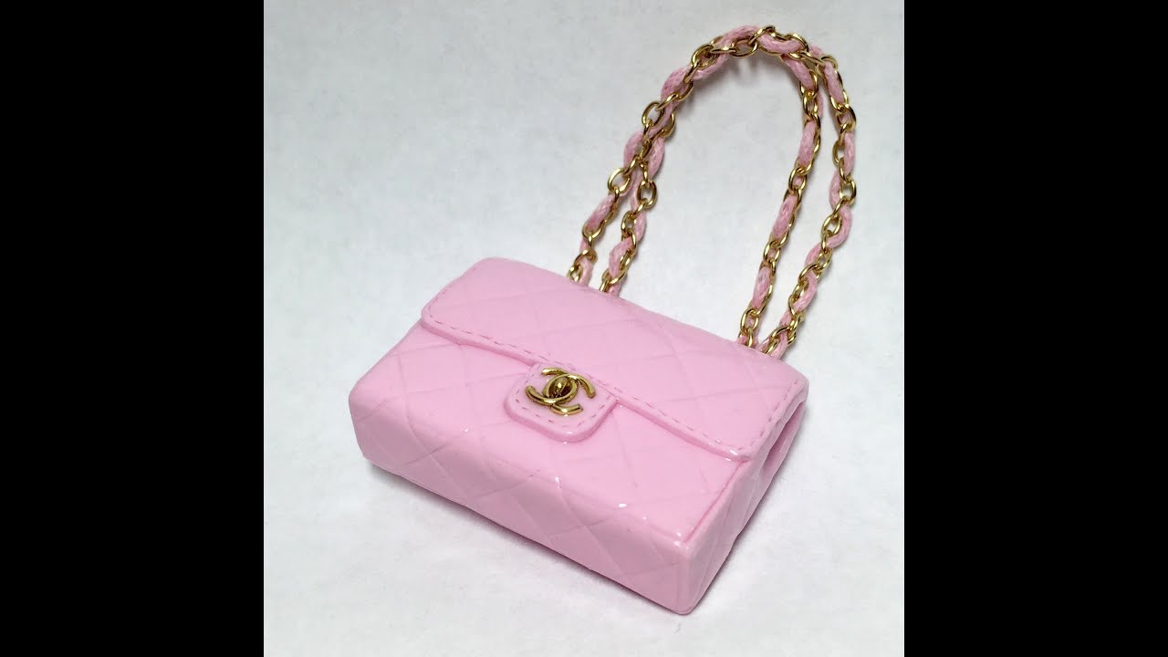 Miniature Chanel Bag / Polymer Clay Tutorial 폴리머클레이로