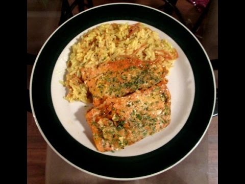 Como cozinhar mel mostarda vitrificada Salmon