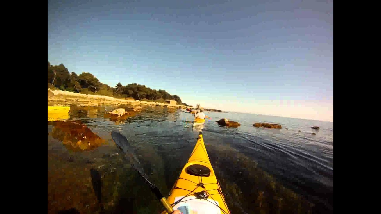 Les Îles de Lérins (06) en kayak de mer 2 Arrivée sur le fort St