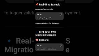 Realtime AWS Migration Example #shorts