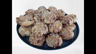 Üzümlü Cevizli Kurabiye Tarifi - amazing cookies with walnut grape