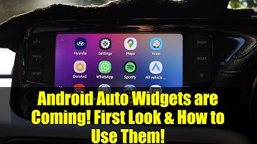Android Auto Widgets are Coming! First Look & How to Use Them!
