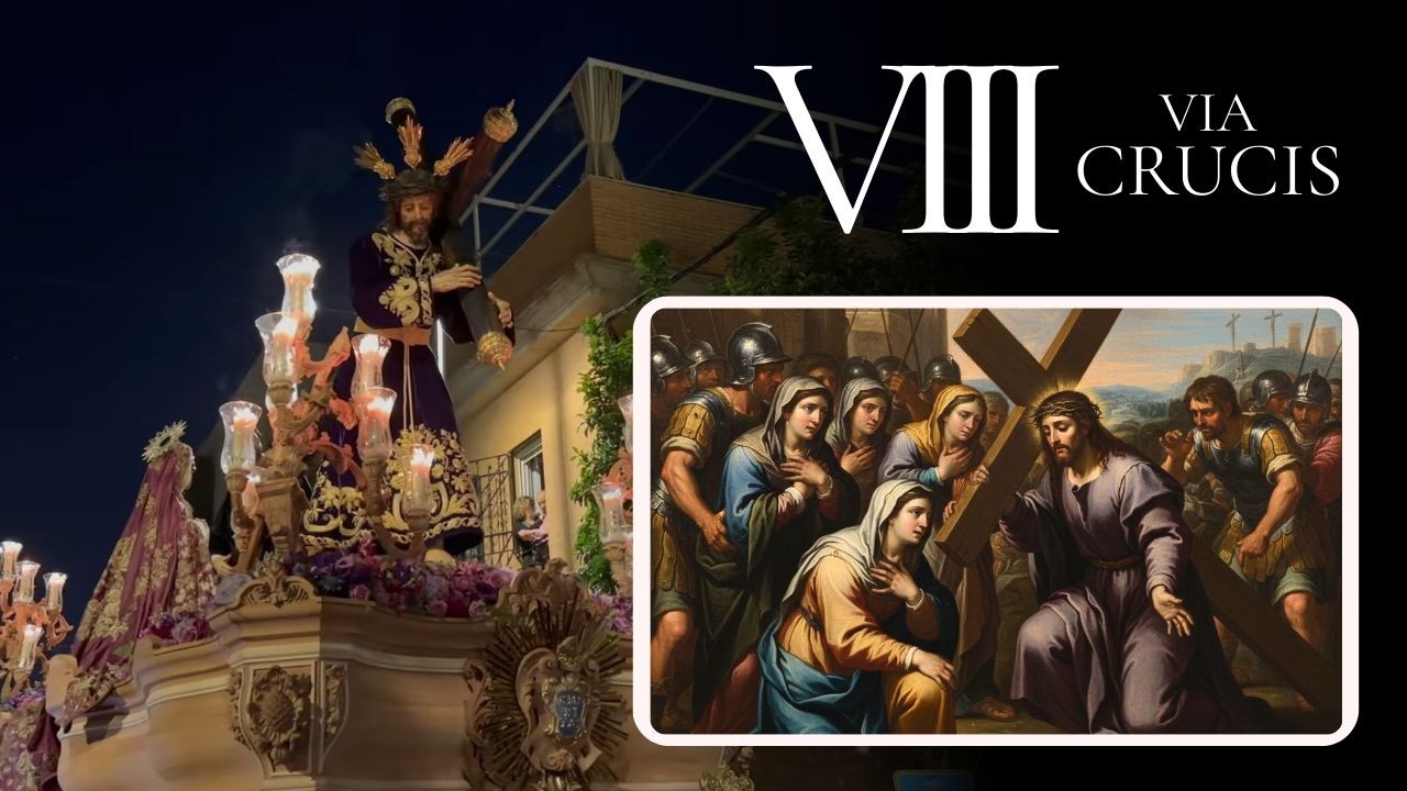 8ª estación del VIACRUCIS