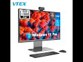 Computer Monoblock I3 I5 I7 23.8" 27" Desktop Computer All-In-One Pc