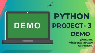 Python Project || Live Code  || Source Code || 2025 || Random Wikipedia Article