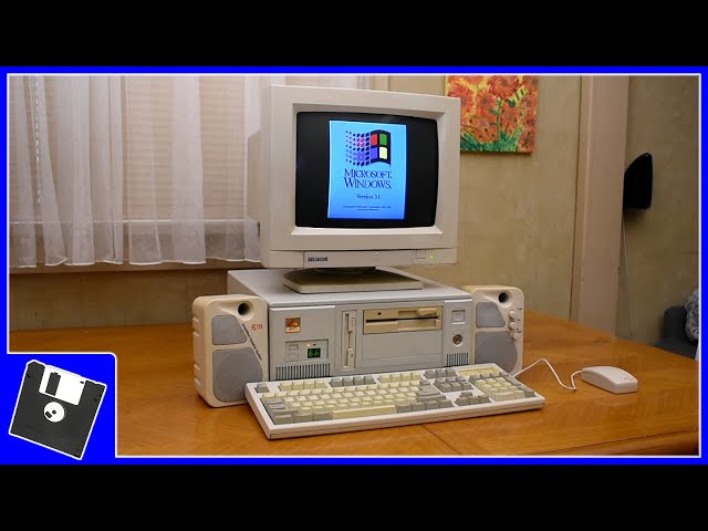 Building A Vintage 486 DOS Computer! - YouTube