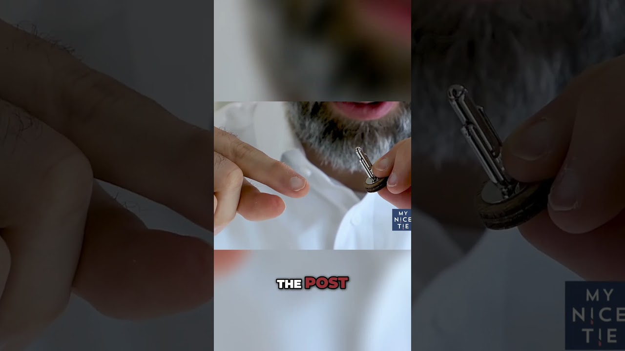 How to Put on Cufflinks - Slower Version 