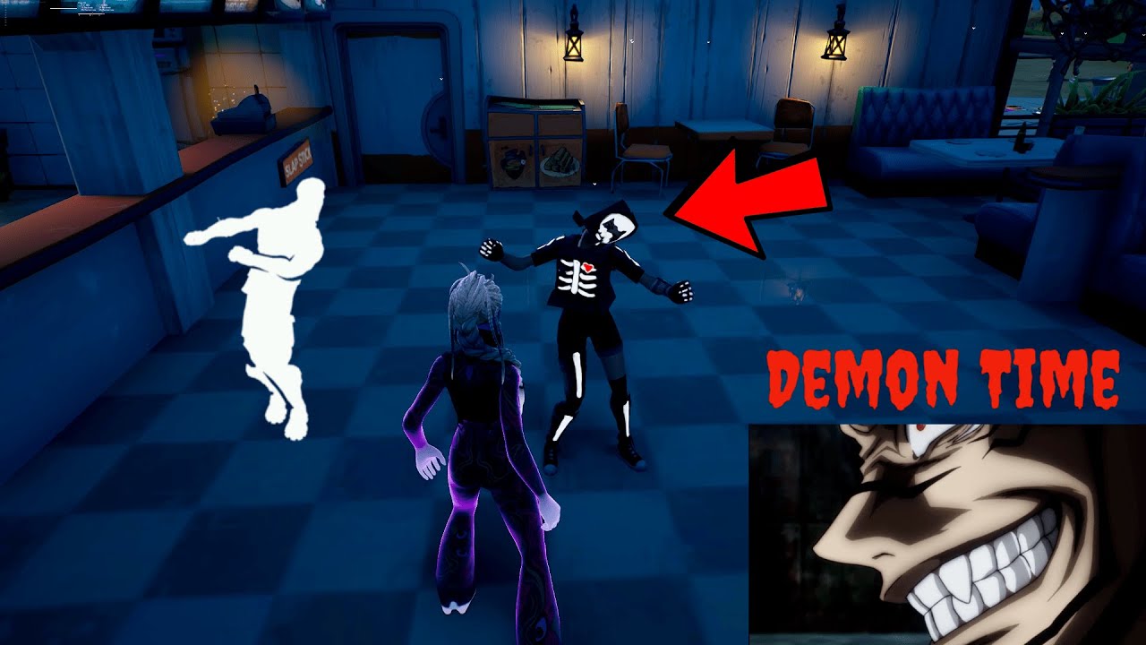 Going Demon Time Everytime I See A Rare Emote With *NEW* Abyss Skin in ...