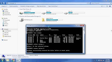 Hide & Unhide Local Disk Drive Using CMD Diskpart
