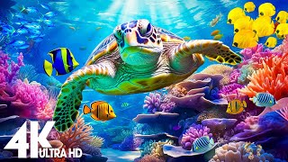 The Colors of the Ocean 4K ULTRA HD - The Best 4K Sea Animals for Relaxation & Calming Music