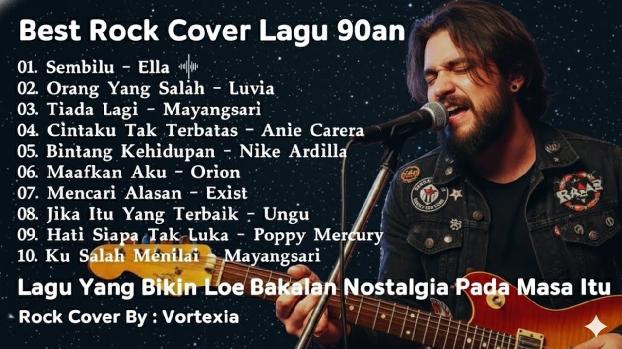 Best Rock Cover Full Album 90an | Kumpulan Lagu Rock Malaysia-Indo Terbaik Sepanjang Masa