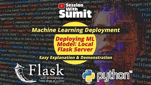Deploying ML Model Using Flask Server | ML Model Deployment | Session With Sumit