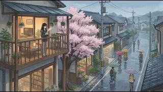 A Cozy Rainy Day at Home ☔ Warm Cooking, Tea & a Purring Cat | Ghibli-Style ASMR screenshot 1