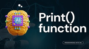 Master Python Print Function Explained for Beginners | Complete Output Guide in Urdu
