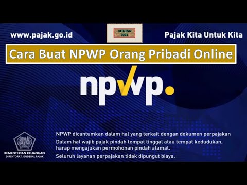 Cara Buat NPWP