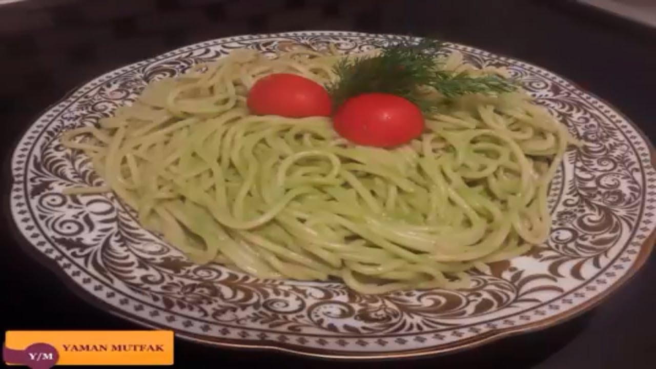 Avokado Soslu Makarna Tarifi Avokado Soslu Makarna Tarifi