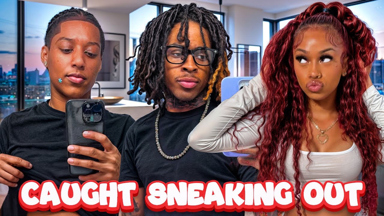 RINA CAUGHT Us SNEAKING Out For A 