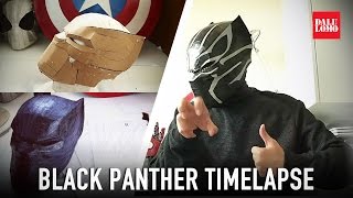 How To Make Your Own Black Panther Helmet Pdf Template