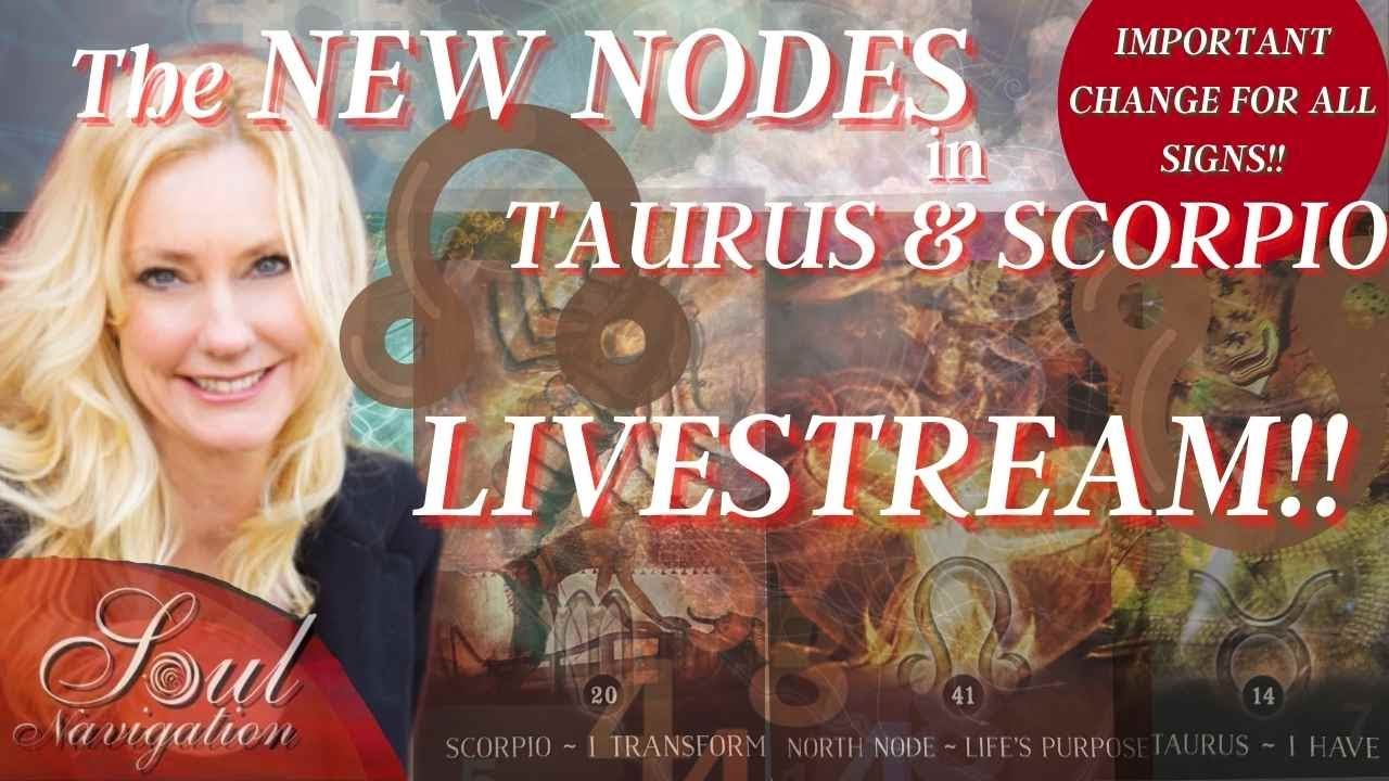 What's the meaning of the Nodes  Taurus North Node- Scorpio South Node WATCH here for the truth