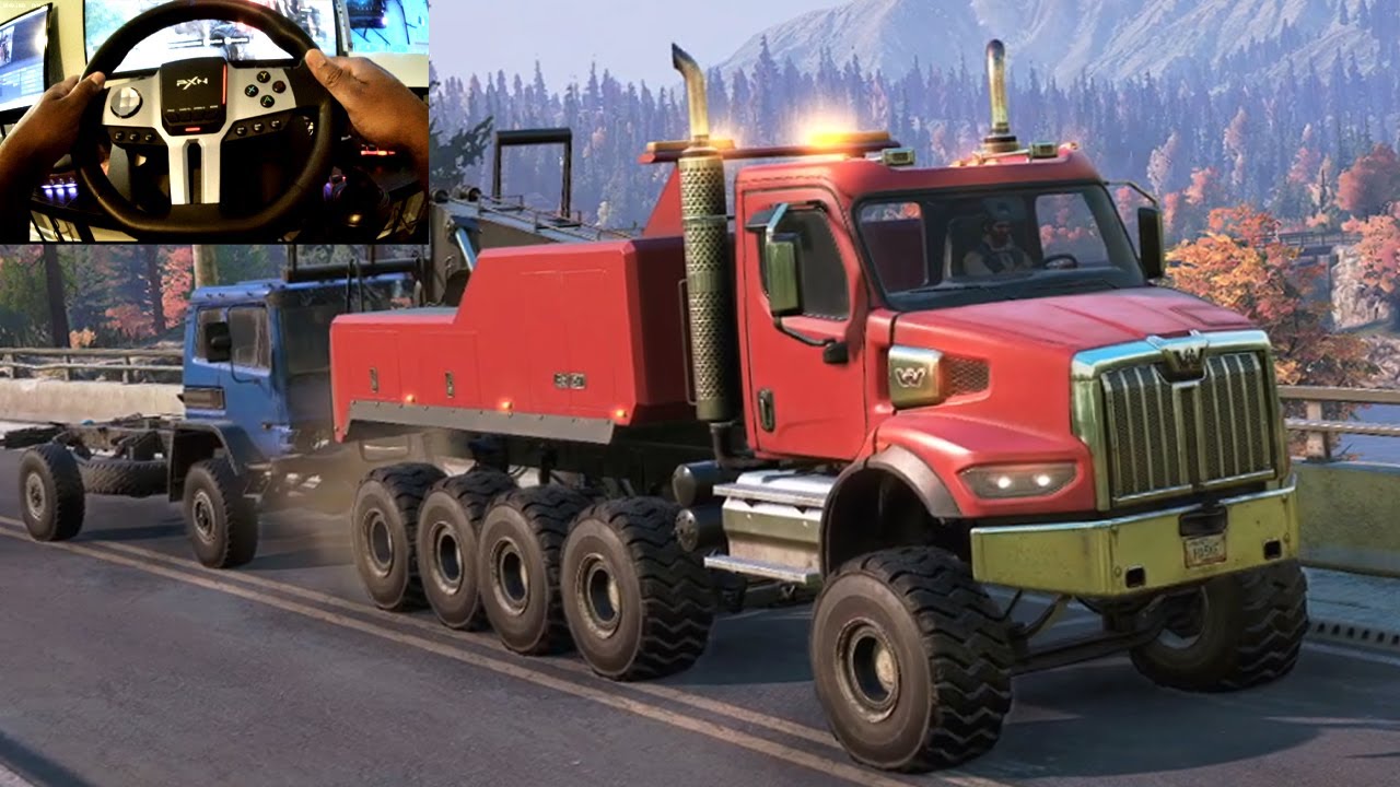 EPIC RESCUE Mission With A GIANT Western Star | SnowRunner PXN V9 GEN2