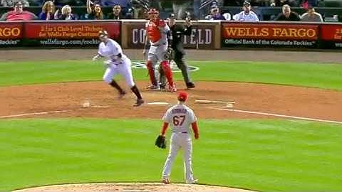 Mark Reynolds hammers a two run home run to left