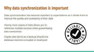 Data Synchronization