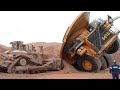 World Dangerous Bulldozer Machines Operator Skill   Biggest Heavy Equipment In Action