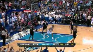 Brandan Wright's Amazing Switch-Hands Windmill Alley-Oop Slam vs. Trail Blazers