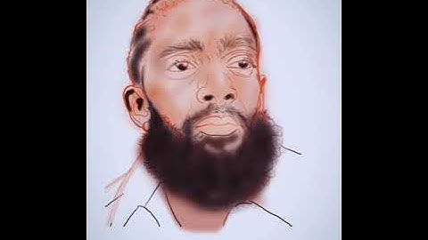NIPSEY HUSSLE : IPad Pro Digital painting (procreate)
