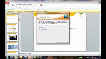 How to conduct a presentation over the Internet