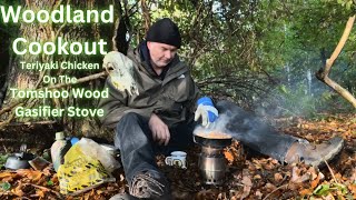 Woodland Cookout | Teriyaki Chicken On The Tomshoo Wood Gasifier Stove