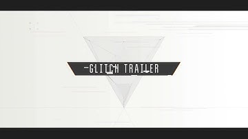 Cinematic Glitch Trailer After Effects Templates