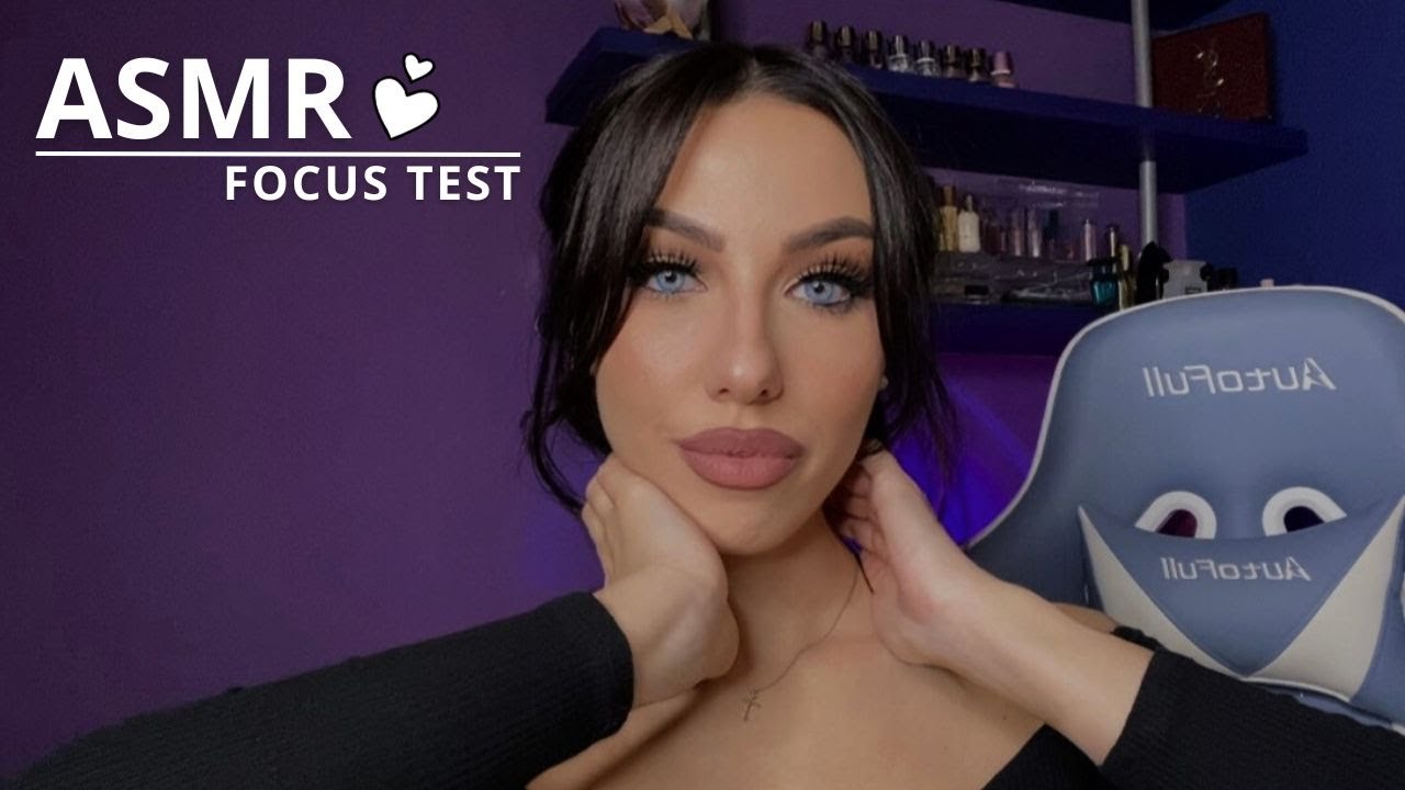 ASMR - FOCUS TEST VELOCE E TRIGGERS SUL TUO VISO - YouTube