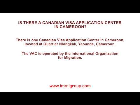 416-962-2623 / 1-866-760-2623 http://www.immigroup.com/ http://www.canvac.iom.int/en/cameroon/contact-us q: is there a canadian visa application center in ca...