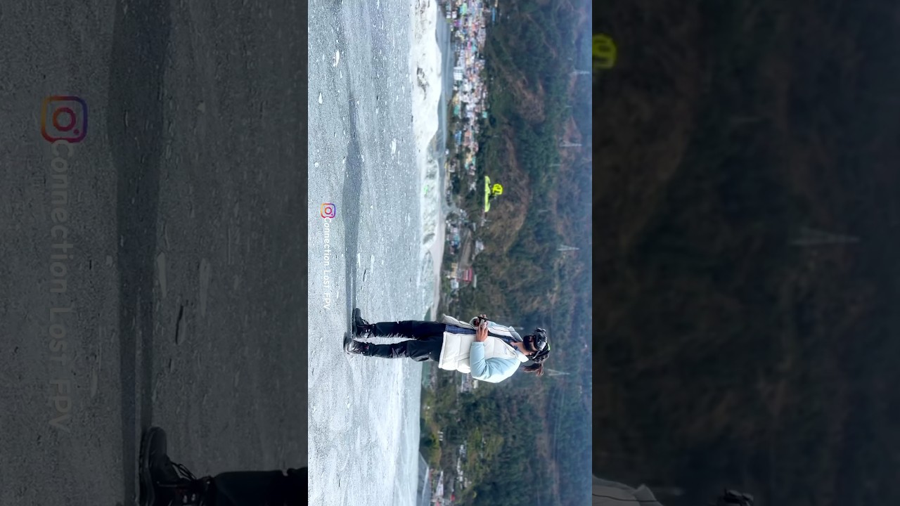 HNB Garhwal University Campus FPV Drone Flight Session