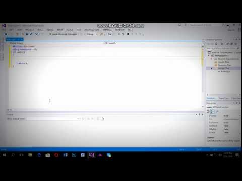 C++ Beginning Program - Tutorial#1