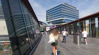 Stratford City West Field [5K ULTRA HD] -Largest shopping Mall London-Stratford Bus & Train station