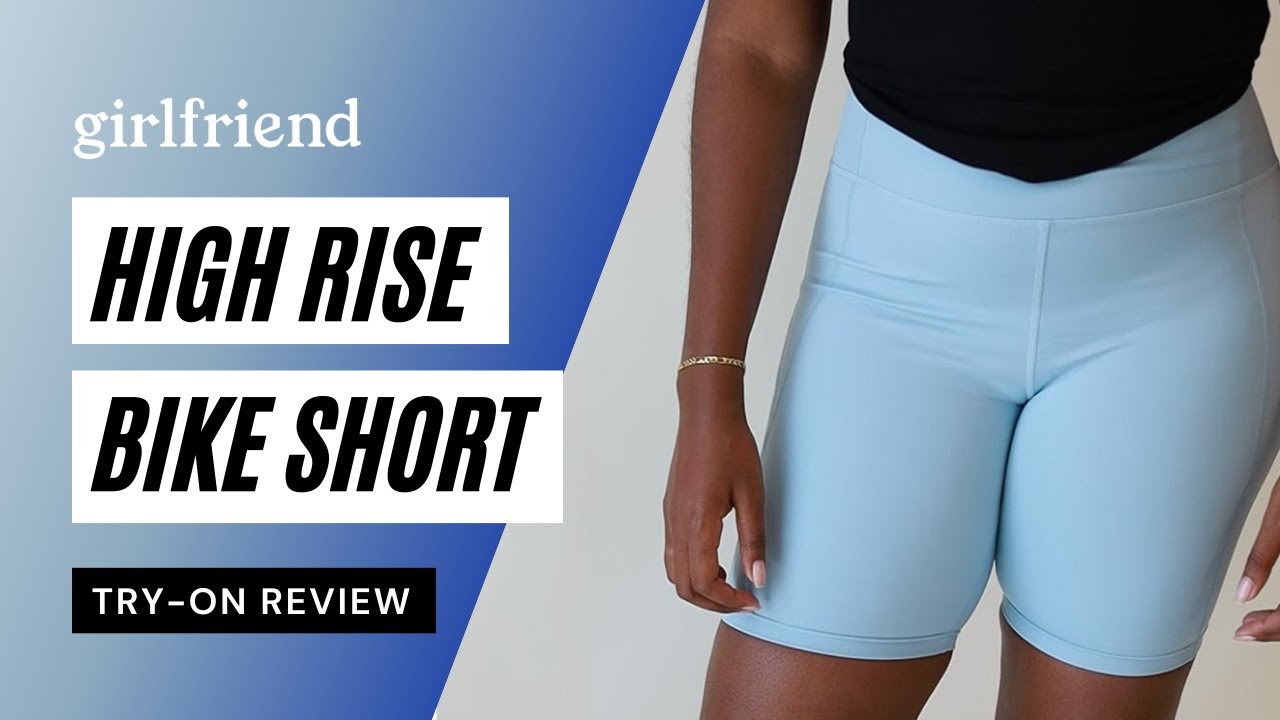 Girlfriend Collective High Rise Bike Shorts | The Lobby