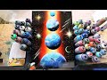 Ray Planets SPRAY PAINT ART by Skech