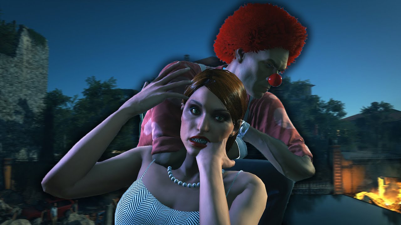 Hitman 2 The Icon (Sapienza) Kill Everyone Barehand Challenge Clown Suit