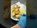 茄子とチーズの豚バラ巻きカツ定食の賄いを頼む部下