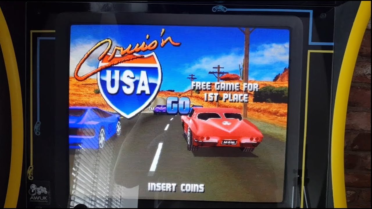 Cruis'n USA no video : r/arcade