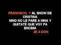 Karaoke El Poeta Callejero - un loco como yo