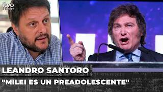 💢 "A MILEI NO LE IMPORTA la MOROSIDAD y el SUFRIMIENTO de las FAMILIAS ARGENTINAS" | Leandro Santoro