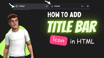 🔥 Unveiling the Secret to Adding an Icon Logo to Your Title Bar - HTML Tutorial