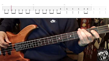 Working For The Weekend by Loverboy - Bass Cover with Tabs Play-Along