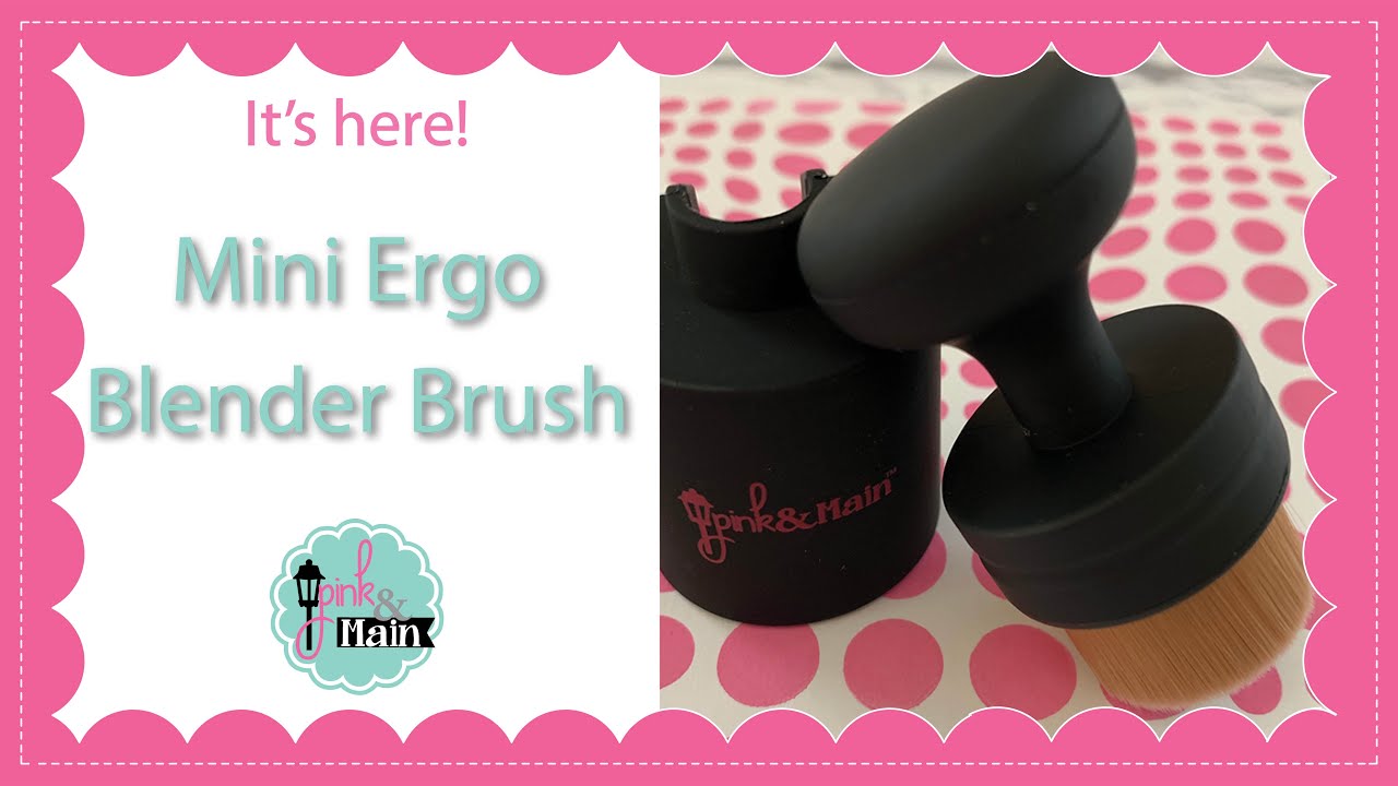 Mini Ergonomic Blender Brush - Pink and Main LLC