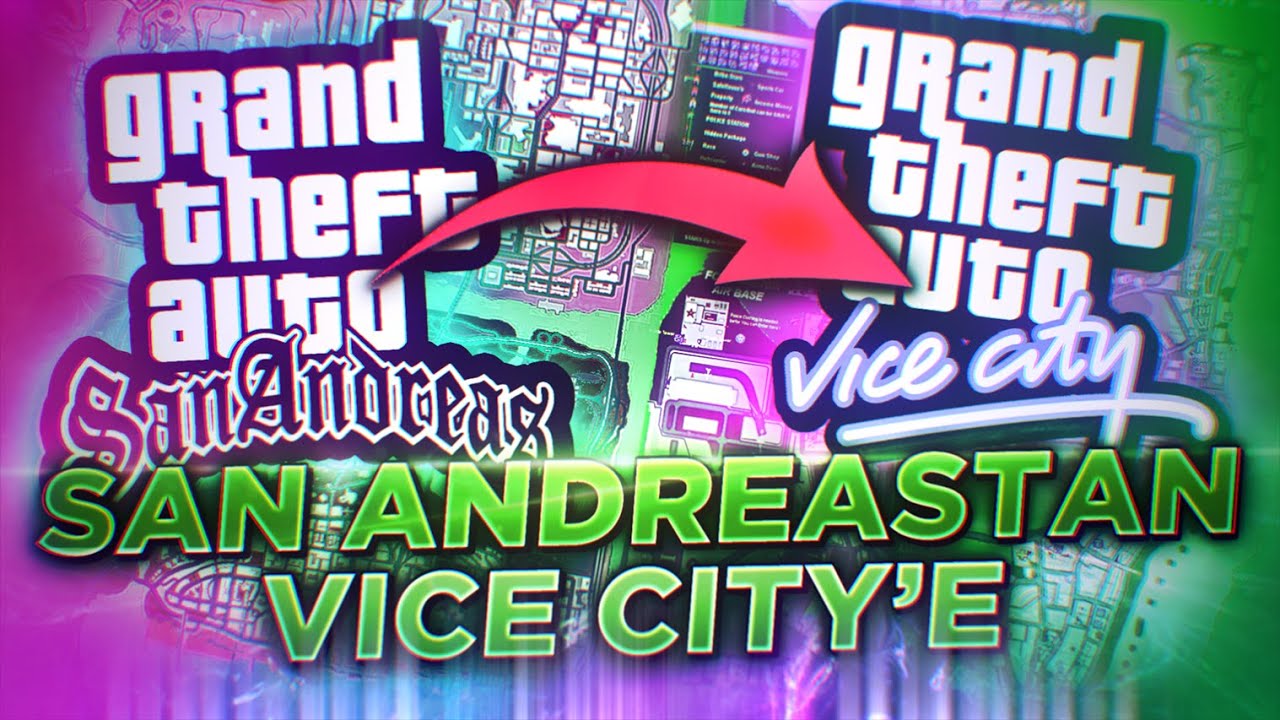 SAN ANDREASTA EFSANE VİCE CİTY DÜNYASI ! VİCE ROLEPLAY - YouTube