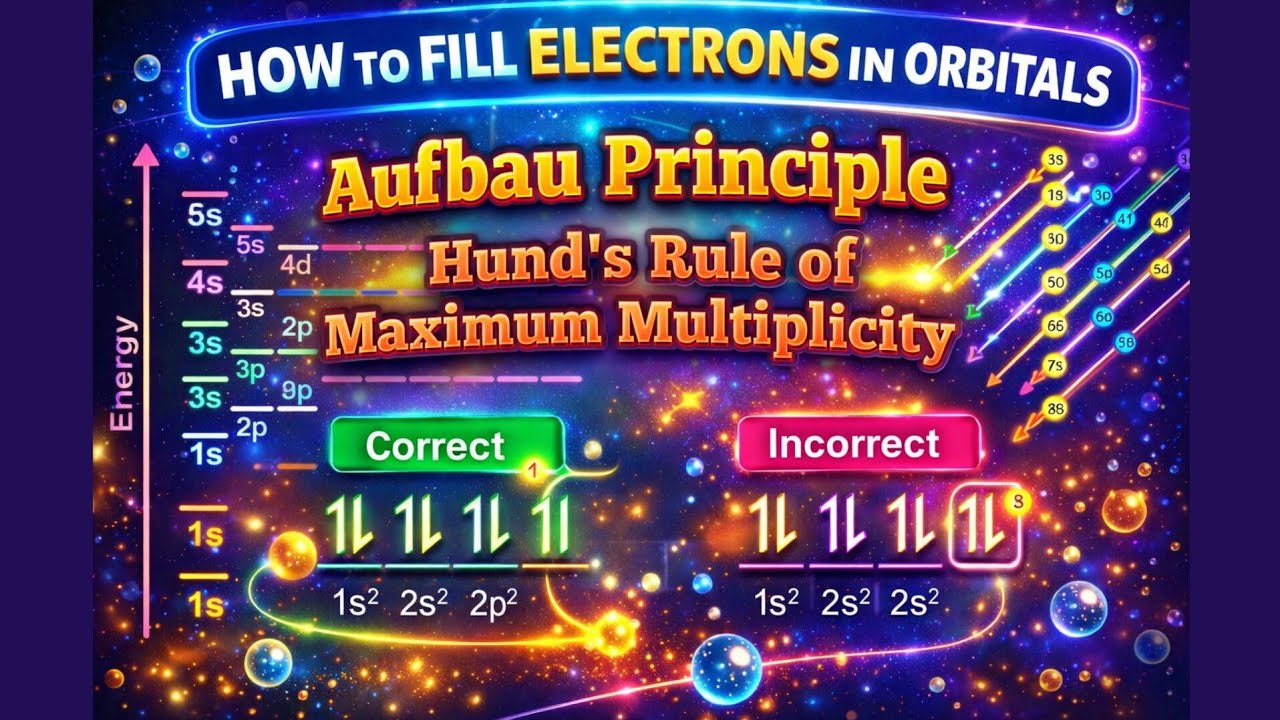 Hund's Rule of Maximum Multiplicity - YouTube